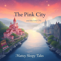 Audio book. The Pink City and the Grey City (Bedtime story for quick sleep)